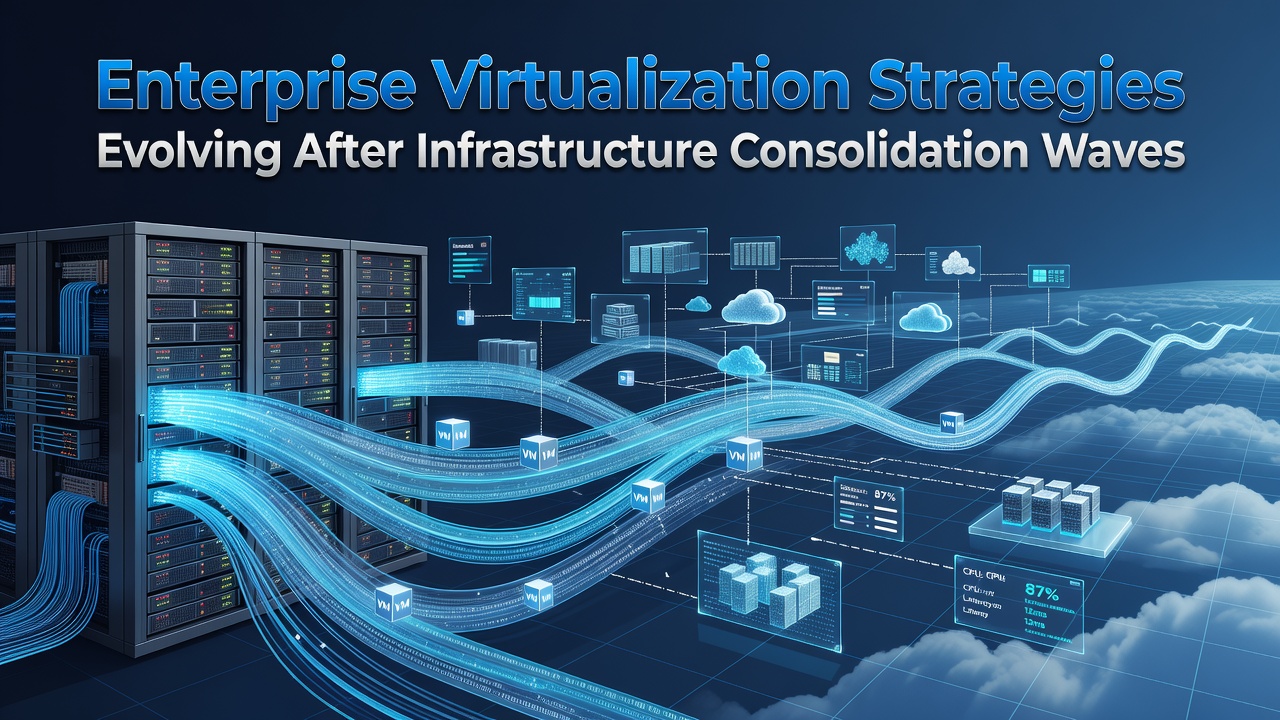 Enterprise Virtualization Strategies Evolving After Infrastructure Consolidation Waves