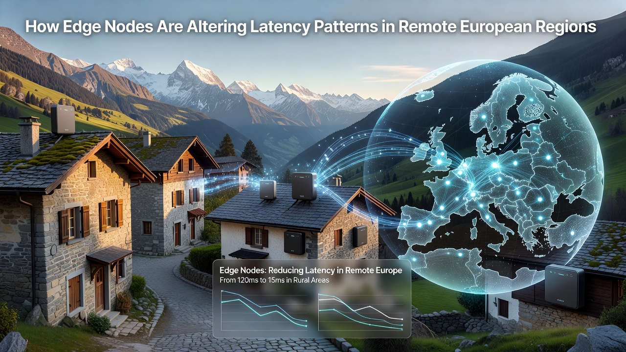 How Edge Nodes Are Altering Latency Patterns in Remote European Regions
